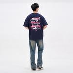 Футболка унисекс Cotton, темно-синий - фото 9