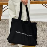 Сумка Canvas Tote Bag Asphaltgold, черный - фото