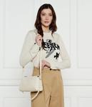 Сумка женская Tous Грета на плечо кожаная с тиснением, экрю - фото 2