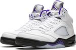 Мужские кроссовки Air Jordan, White, Dark Concord, Black - фото 2