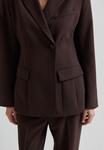 Блейзер SECOND FEMALE Fique, темно-коричневый - фото 7