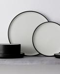 Набор из 4 обеденных тарелок Colortex Stone Stax Noritake, Black - фото 6