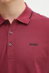 Поло Hugo, бордовый - фото 5