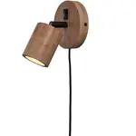 Настенный светильник JAVA GU10 1 шт.%R Good&Mojo, коричневый - фото