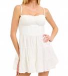 Мини-платье Samantha Strap в белом цвете LENA - фото 4