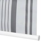 Рулонная штора MCW D52, 80x160x7 см, серый/белый - фото 2