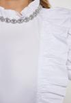 Блуза faina, белый - фото 5