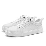 Мужские низкие кеды для скейтборда SEPTWOLVES, белый (стандартный размер кожаной обуви) - фото 3