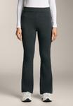 Брюки OYSHO FLARE KNIT, Dark Grey - фото