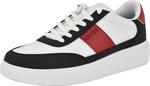 Кроссовки Guess Mens Chaze, Black/White/Red 001 - фото