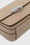 Кожаная сумочка Karl Lagerfeld, бежевый - фото 5