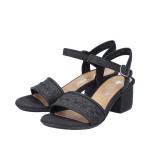 Сандалии с ремешками Rieker, Black - фото 6