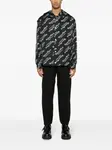 Ветровка с капюшоном и логотипом KENZO, черный - фото 2