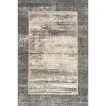 Коврик в винтажном стиле с границами Casiane nuLOOM, 152x244 см, коричневый - фото 10