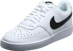 Кроссовки Nike Mens Court Vision LoSneaker, White/Blackwhite - фото