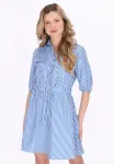 Платье-Рубашка Usha, Blue - фото