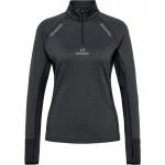 Nwlmesa 1/2 zip l/s woman Newline, черный - фото