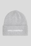 Шапка Karl Lagerfeld, серый - фото