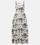 Платье макси из льна с принтом Faithfull, Linnea - фото