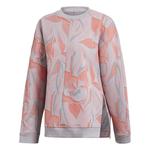 Женская оранжевая толстовка Adidas - фото