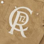 Куртка Corteiz Crest Chainstitch Denim Trucker 'Tan' - фото 3