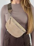 Поясная сумка lePelou NOA medium, бежевый - фото 2