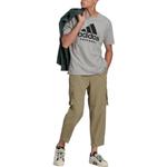 Футбольная майка мужская Adidas, серый - фото 2