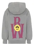 Худи с принтом-логотипом Barrow Kids, серый - фото 2