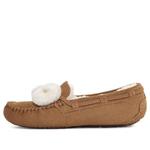 Кроссовки (WMNS) UGG Scuff Logo II Slipper 'Chestnut', коричневый - фото