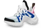 Кроссовки Louis Vuitton Archlight 1.0 Female, белый/черный/синий - фото