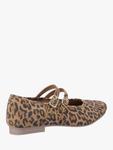 Nancy балетки Mary Jane с леопардовым принтом Hush Puppies, Tan - фото 3