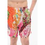 Шелковые трусы-боксеры с принтом по всей поверхности Dsquared2, мультиколор - фото 3