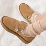 Зимние ботинки женские желтый Hla - фото 8