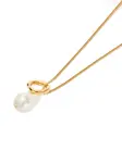 Колье с подвеской из жемчуга Jil Sander, золотистый - фото 2