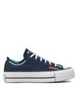 Кроссовки Chuck Taylor All Star Lift Platform Color Pop Ox A07597C Converse, черный - фото