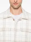 Клетчатая рубашка Eleventy, белый - фото 5