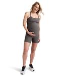 Шорты Beyond Yoga Spacedye Keep Pace 5" Maternity Pocket Biker Shorts, цвет True Gray Heather - фото 4