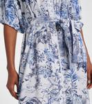 Коттон и лен платье-рубашка Kitty Melissa Odabash, Nature - фото 5