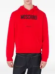 Худи с логотипом Moschino, красный - фото 3