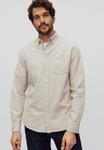 Рубашка TED SOFT BUTTONDOWN Dobber, цвет beige melange - фото 3