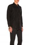 Топ Small Black Emblem Cotton Button Down Comme Des Garcons Play, Black - фото 4