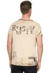 Футболка Rusty Neal, потертый вид, бежевый - фото 5