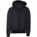 Утепленная худи на молнии с капюшоном Moose Knuckles, синий - фото 4