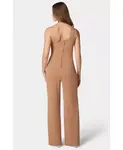 Женский комбинезон Core с одним плечом Bebe, коричневый/бежевый - фото 4