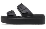 Сандалии brooklyn low sandals Crocs, черный - фото 2