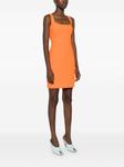 Emilia Wickstead мини-платье Salma с фактурным рисунком, оранжевый - фото 3