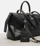 Кожаная сумка-тоут Vittoria Dolce&Gabbana, Nero - фото 6