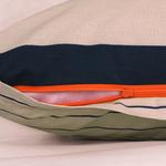 Двустороннее Постельное renforceé Tom Tailor, песочный/темно-синий - фото 7