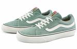 Кроссовки sk8-low reissue sf 'green white' Vans, зеленый - фото 2