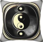 Ogniwo Подушка-валик с узором инь-ян Yin Yang Pattern - фото